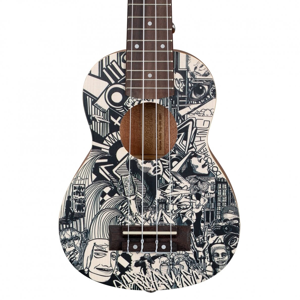 CASCHA HH-2601 ART SERIES SKETCH SOPRANO UKULELE 7 CASCHA HH-2601 ART SERIES SKETCH SOPRANO UKULELE 7