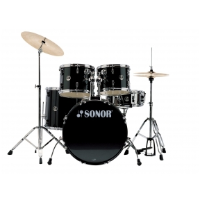 Sonor FSH-1255 Force 1005 Shell Pack - 5 pieces - 22&quot; Kick - Black