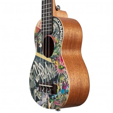 CASCHA HH-2600 ART SERIES URBAN SOPRANO UKULELE 8 CASCHA HH-2600 ART SERIES URBAN SOPRANO UKULELE 8