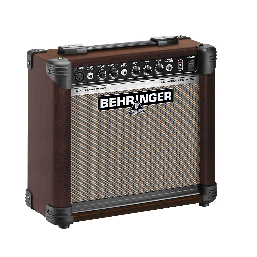 Stiprintuvas akustinei gitarai - Behringer Ultracoustic AT108 2 Stiprintuvas akustinei gitarai - Behringer Ultracoustic AT108 2