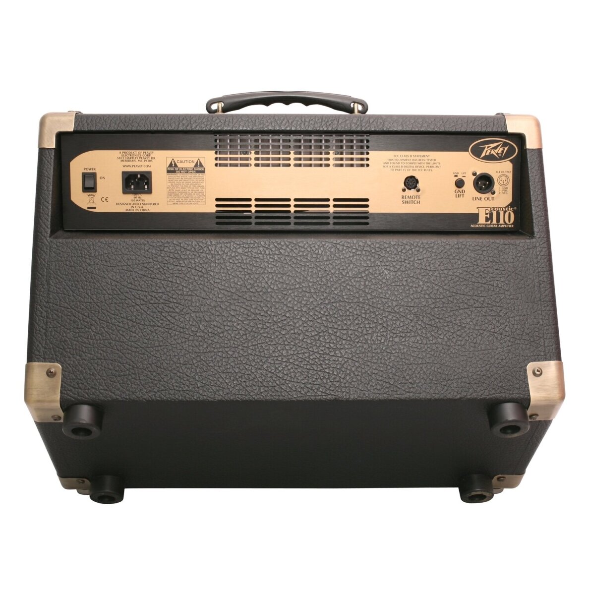 STIPRINTUVAS AKUSTINAIM INSTRUMENTUI PEAVEY Ecoustic® E110 Acoustic Guitar Amplifier with Footcontroller 1