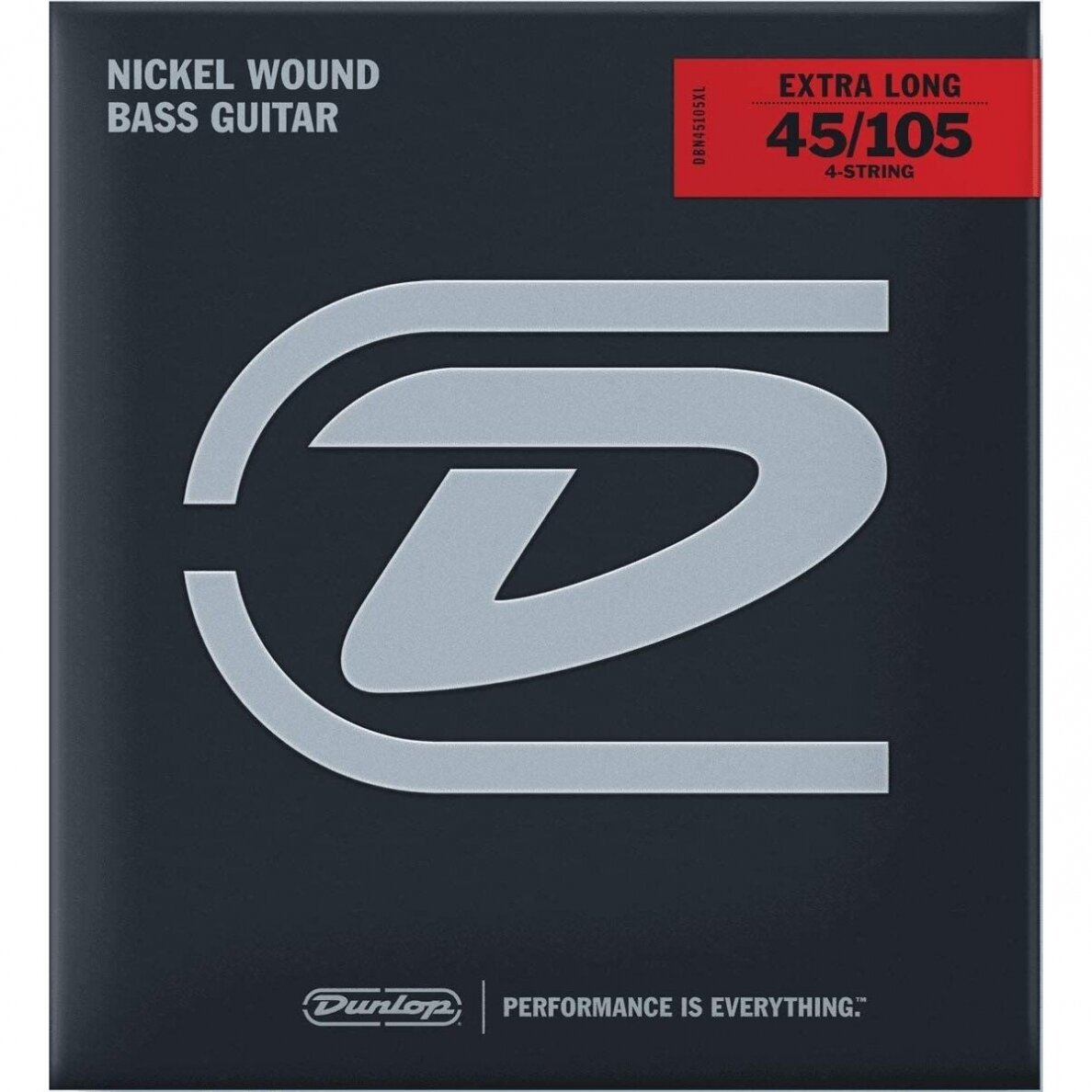 DUNLOP DBN45105XL NICKEL WOUND XL BASS GUITAR STRINGS