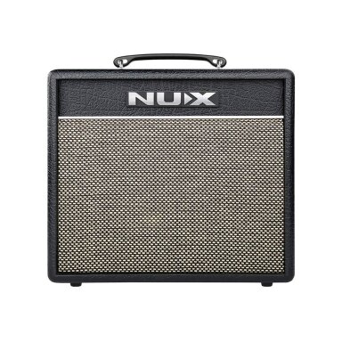 STIPRINTUVAS ELEKTRINEI GITARAI NUX MIGHTY-20MK2 20W 8" DSP ST.MODELIAVIMAS LOOP'ERIS DERINTUVAS USB AUDIO