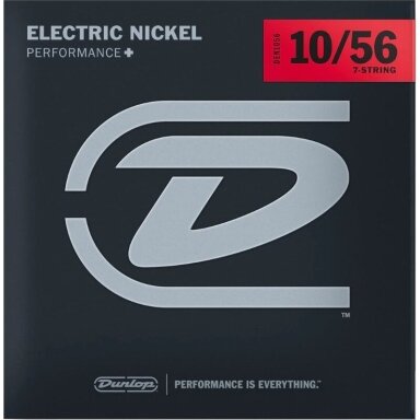 DUNLOP DEN-1056 NICKEL PERFORMANCE+ ELECTRIC GUITAR 7-STRINGS