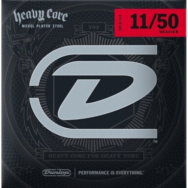 DUNLOP DHCN-1150 HEAVY CORE ELECTRIC GUITAR STRINGS