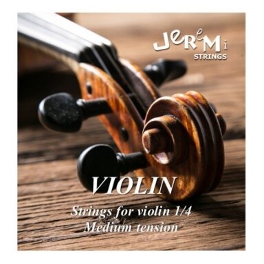 JEREMI 1144 STRINGS SET FOR 1/4 VIOLIN