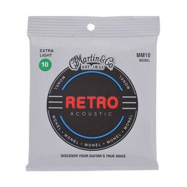 MARTIN MM-10X RETRO ACOUSTIC STRING SET