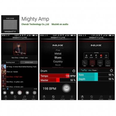 NUX MIGHTY-LMK2 DESKTOP GUITAR AMPLIFIER WITH BLUETOOTH 10