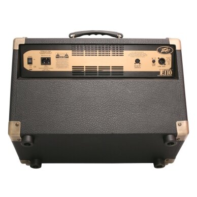 STIPRINTUVAS AKUSTINAIM INSTRUMENTUI PEAVEY Ecoustic® E110 Acoustic Guitar Amplifier with Footcontroller 1