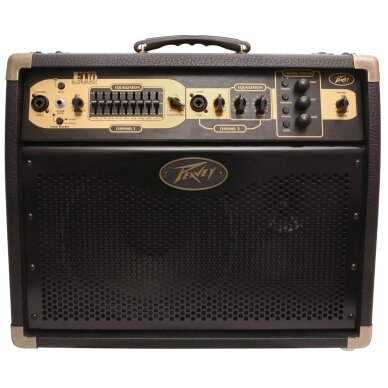 STIPRINTUVAS AKUSTINAIM INSTRUMENTUI PEAVEY Ecoustic® E110 Acoustic Guitar Amplifier with Footcontroller