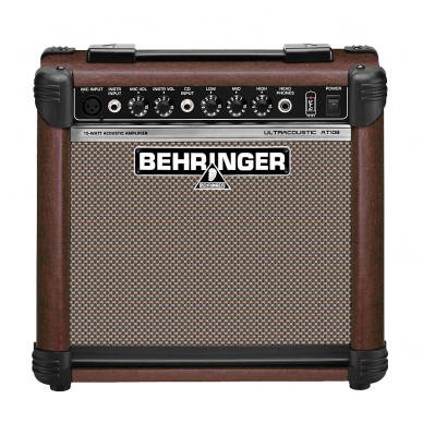 Stiprintuvas akustinei gitarai - Behringer Ultracoustic AT108 Stiprintuvas akustinei gitarai - Behringer Ultracoustic AT108