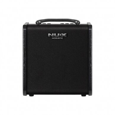 STIPRINTUVAS SU BLUETOOTH AKUSTINIAM INSTRUMENTUI IR MIKROFONUI NUX AC-60 60 W