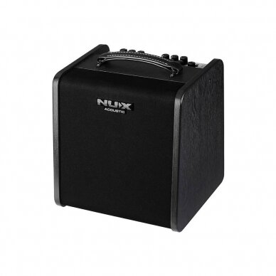 STIPRINTUVAS SU BLUETOOTH AKUSTINIAM INSTRUMENTUI IR MIKROFONUI NUX AC-60 60 W 2
