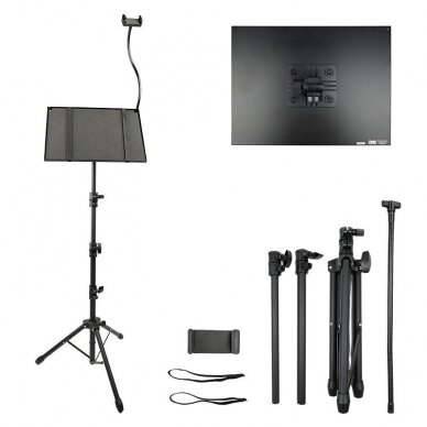 DNA PLS1 stand for laptop mixer projector up to 10 kg steel smartphone holder safety bands 4 DNA PLS1 stand for laptop mixer projector up to 10 kg steel smartphone holder safety bands 4