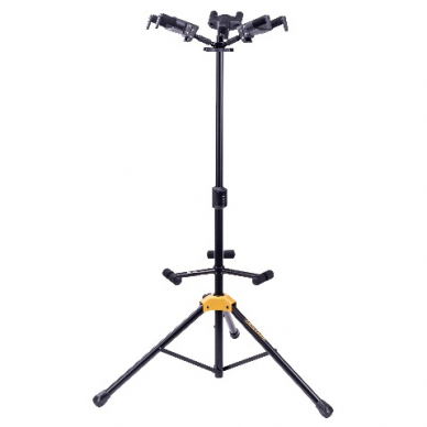 HERCULES GS-432B PLUS AUTO GRIP SYSTEM (AGS) TRIPLE GUITAR STAND HERCULES GS-432B PLUS AUTO GRIP SYSTEM (AGS) TRIPLE GUITAR STAND