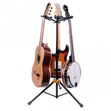 HERCULES GS-432B PLUS AUTO GRIP SYSTEM (AGS) TRIPLE GUITAR STAND 2 HERCULES GS-432B PLUS AUTO GRIP SYSTEM (AGS) TRIPLE GUITAR STAND 2