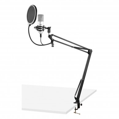 VONYX CMS300S STUDIO MICROPHONE SET USB 173.514 SILVER VONYX CMS300S STUDIO MICROPHONE SET USB 173.514 SILVER