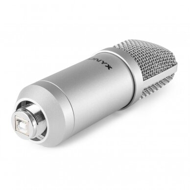 VONYX CMS300S STUDIO MICROPHONE SET USB 173.514 SILVER 12 VONYX CMS300S STUDIO MICROPHONE SET USB 173.514 SILVER 12