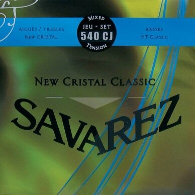 SAVAREZ 540-CJ NEW CRYSTAL CLASSIC GUITAR STRING SET