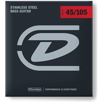 DUNLOP DBS-45105 STAINLESS STEEL BASS STRINGS DUNLOP DBS-45105 STAINLESS STEEL BASS STRINGS