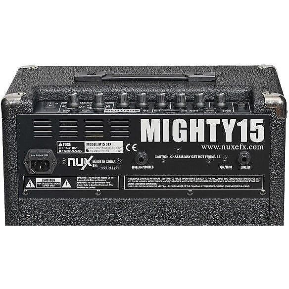 CHERUB NUX MIGHTY-15DFX GUITAR AMP WITH EFFECTS 1