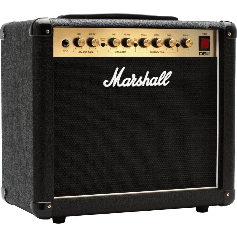 STIPRINTUVAS ELEKTRINEI GITARAI MARSHALL DSL-5CR-E COMBO STIPRINTUVAS ELEKTRINEI GITARAI MARSHALL DSL-5CR-E COMBO
