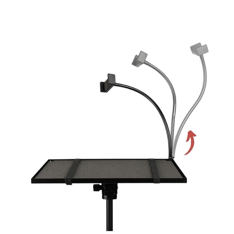 DNA PLS1 stand for laptop mixer projector up to 10 kg steel smartphone holder safety bands 2 DNA PLS1 stand for laptop mixer projector up to 10 kg steel smartphone holder safety bands 2