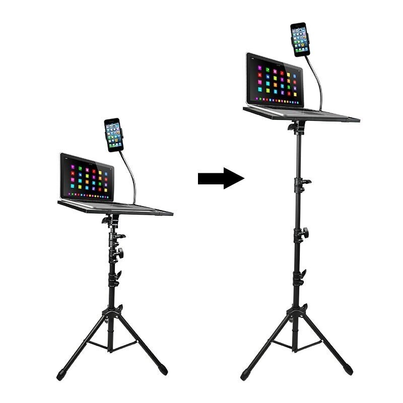 DNA PLS1 stand for laptop mixer projector up to 10 kg steel smartphone holder safety bands 6 DNA PLS1 stand for laptop mixer projector up to 10 kg steel smartphone holder safety bands 6