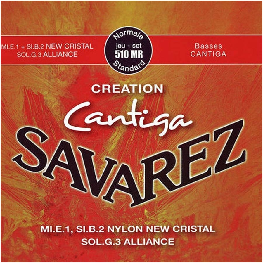 Stygos klasikinei gitarai Savarez 510-MR Creation Cantiga Stygos klasikinei gitarai Savarez 510-MR Creation Cantiga