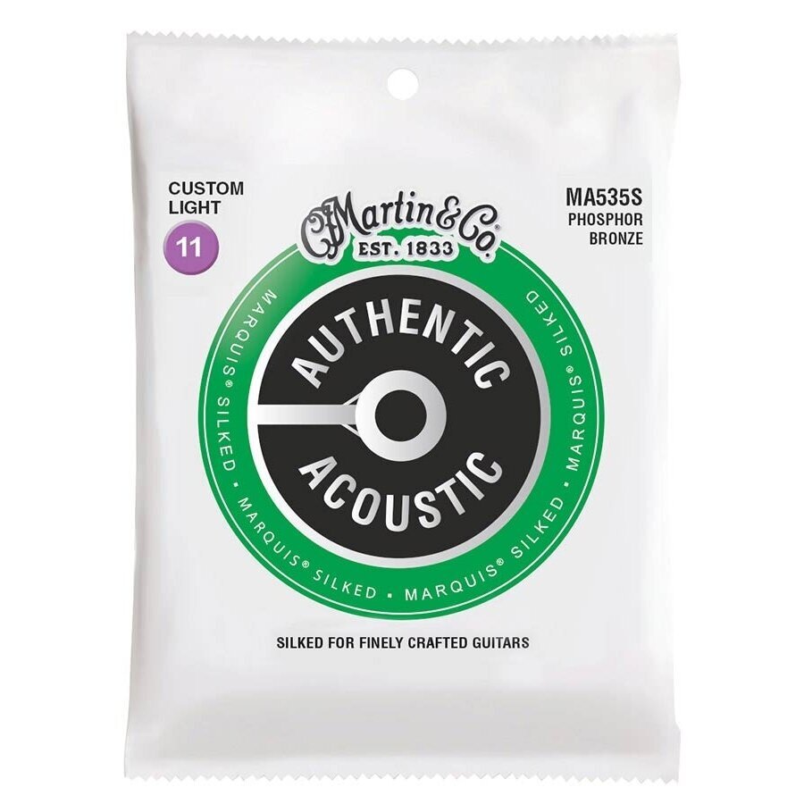 MARTIN MA-535S ACOUSTIC GUITAR STRING SET PHOSPHOR BRONZE MARTIN MA-535S ACOUSTIC GUITAR STRING SET PHOSPHOR BRONZE