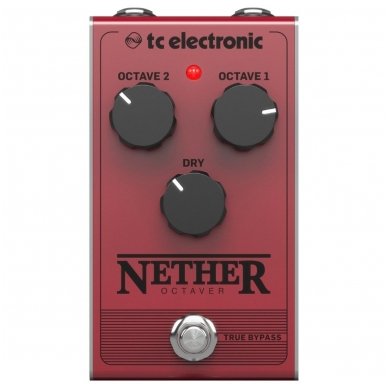 TC Electronic Nether Octaver Effects Pedal TC Electronic Nether Octaver Effects Pedal