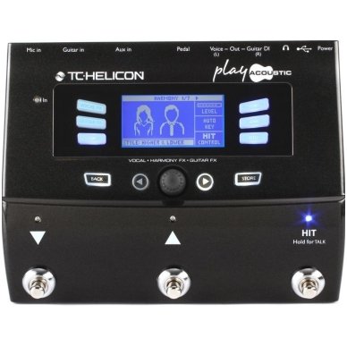 TC Helicon Play Acoustic - Guitar and Vocal Effects Processor