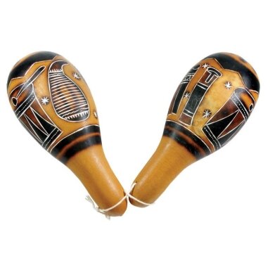 Terre 38440602 Maraca Kalaba Pair