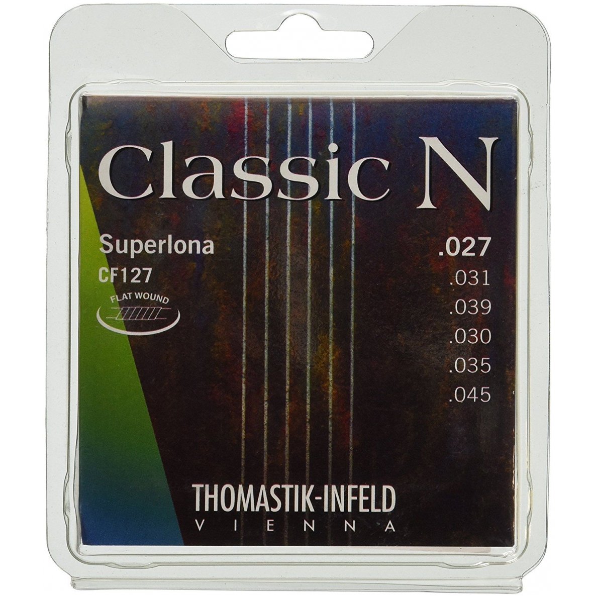 Thomastik-Infeld CF-127 Classic N Flat Wound Normal Tension Thomastik-Infeld CF-127 Classic N Flat Wound Normal Tension
