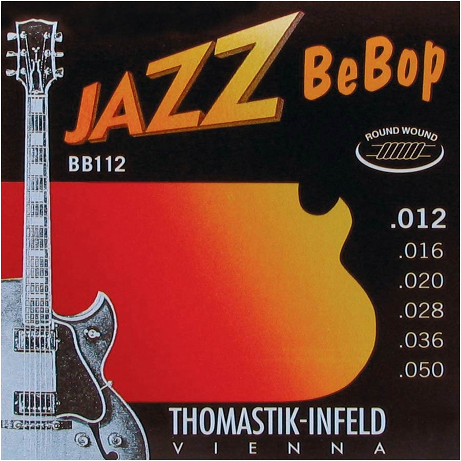 Thomastik THBB-112 Jazz Bebop String Set Electric .012-.050 Thomastik THBB-112 Jazz Bebop String Set Electric .012-.050