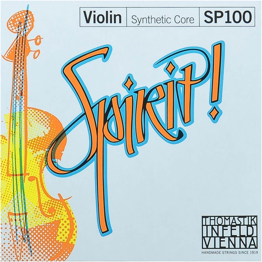 Thomastik THSP-100 Spirit! Violin String Set 4/4 Thomastik THSP-100 Spirit! Violin String Set 4/4