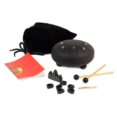 HAYMAN HTD0608/RB 6" STEEL TONGUE DRUM ROUGH BLACK