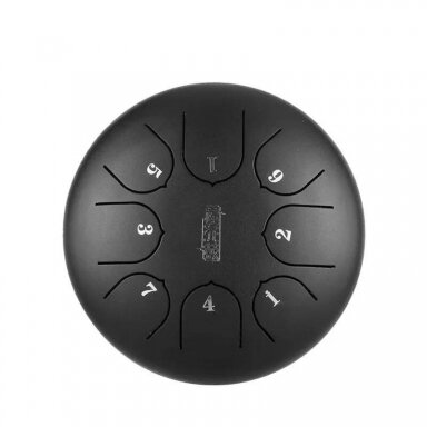 HLURU TC8-6-INKBLACK 6" 8-NOTE TONGUE DRUM