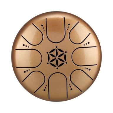 HLURU TCT8-5-CHAMPAGNE 5" 8-NOTES TONGUE DRUM