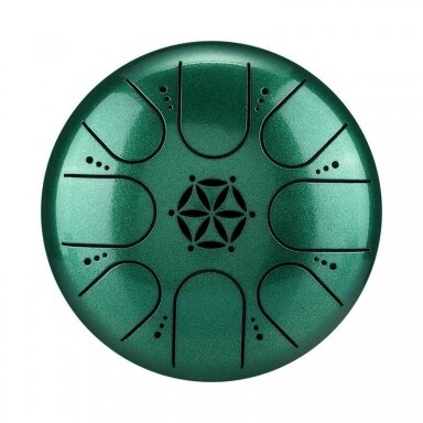 HLURU TCT8-5-JEWELGREEN 5" 8-TONES TONGUE DRUM
