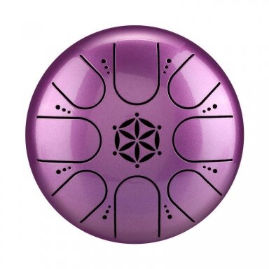 HLURU TCT8-5-LEVANDER 5" 8-NOTES TONGUE DRUM