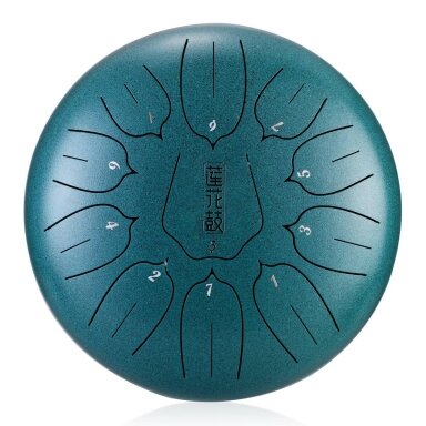 HLURU THL11-12-MALACHITE 12" 11-NOTES TONGUE DRUM