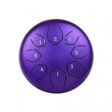 HLURU TOY8-6-LEVANDER 6" 8-NOTE TONGUE DRUM HLURU TOY8-6-LEVANDER 6" 8-NOTE TONGUE DRUM