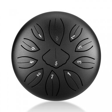 HLURU TWG11-6-CHARCOAL 6" 11-NOTES TONGUE DRUM HLURU TWG11-6-CHARCOAL 6" 11-NOTES TONGUE DRUM