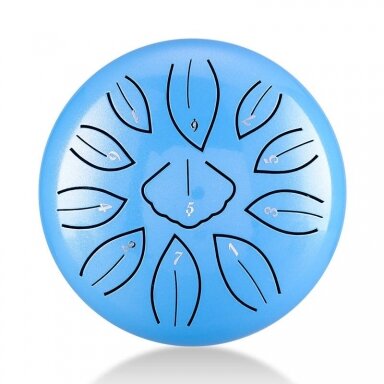 HLURU TWG11-6-SKYBLUE 6" 11-NOTES TONGUE DRUM