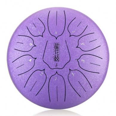 HLURU THL11-10-LEVANDER 10" 11-NOTES TONGUE DRUM