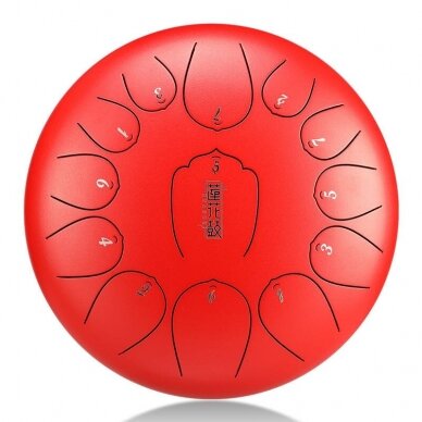 TONINIS BŪGNAS HLURU THL13-12-RED (RAUDONAS) 12" 13-NATŲ TONINIS BŪGNAS HLURU THL13-12-RED (RAUDONAS) 12" 13-NATŲ