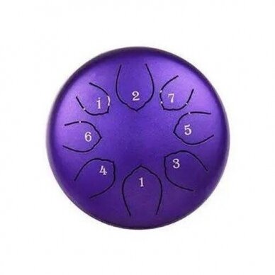 TONINIS BŪGNAS HLURU TOY8-6-VIOLETINĖS SPALVOS 6" 8-NIŲ NATŲ TONINIS BŪGNAS HLURU TOY8-6-VIOLETINĖS SPALVOS 6" 8-NIŲ NATŲ