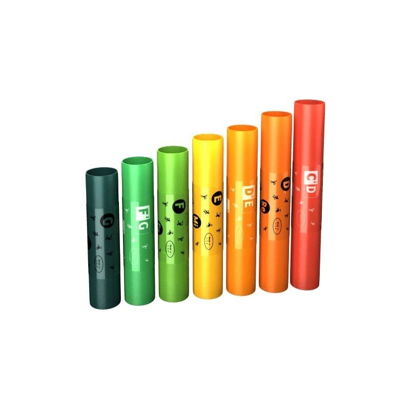 BUM BUM RURKI BBR-1003 (7PCS) SOPRANO BOOMWHACKERS SET BUM BUM RURKI BBR-1003 (7PCS) SOPRANO BOOMWHACKERS SET