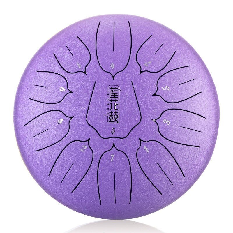 HLURU THL11-10-LEVANDER 10" 11-NOTES TONGUE DRUM HLURU THL11-10-LEVANDER 10" 11-NOTES TONGUE DRUM